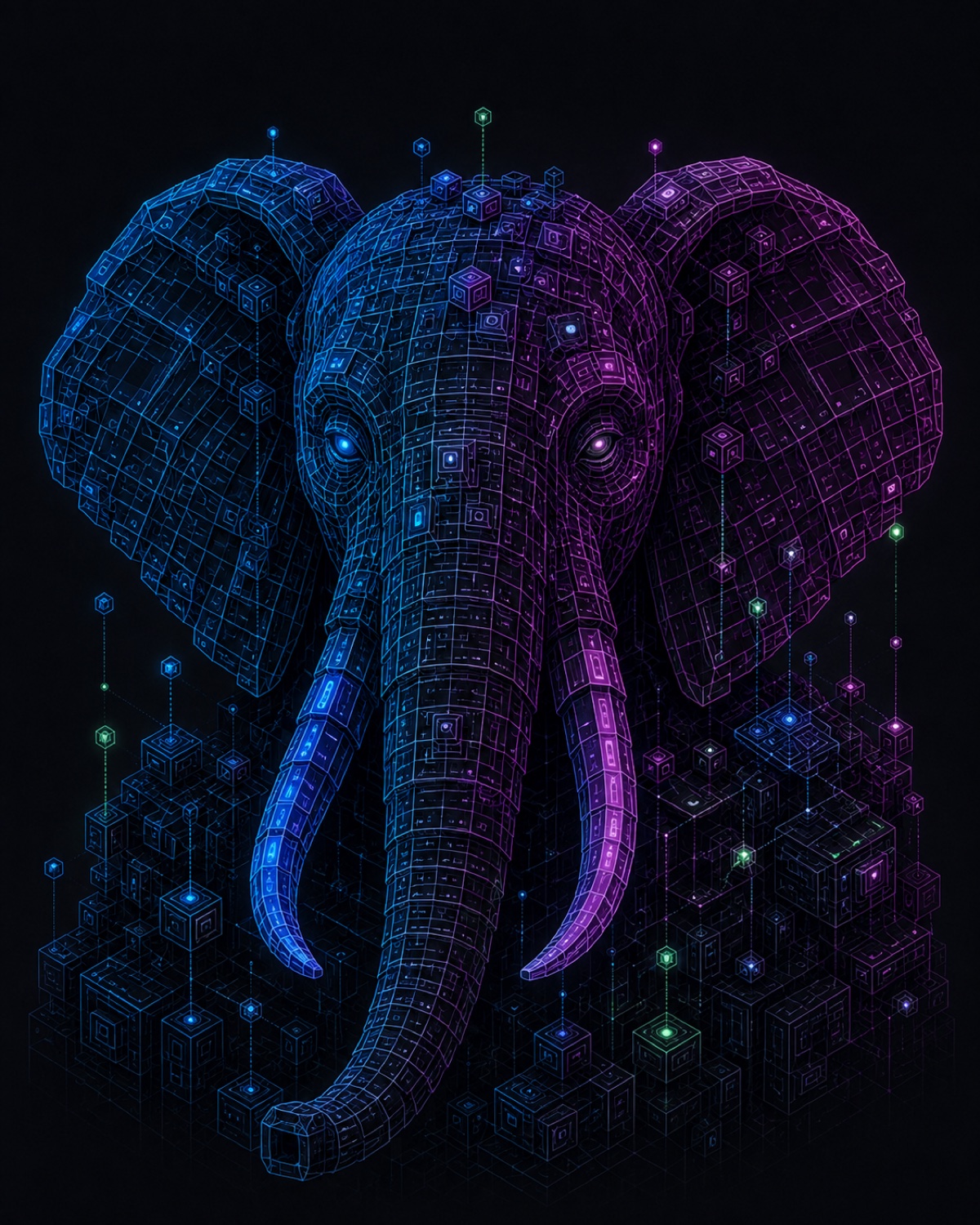 Digital species portrait representing The Keeper.